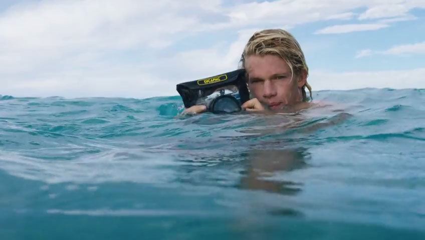 John John Florence uses Dicapac water housing to shoot surf photographs with his Leica M7