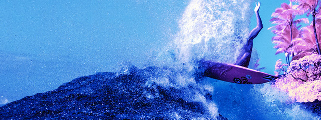 Infra Red Surf Photography: Life On Mars