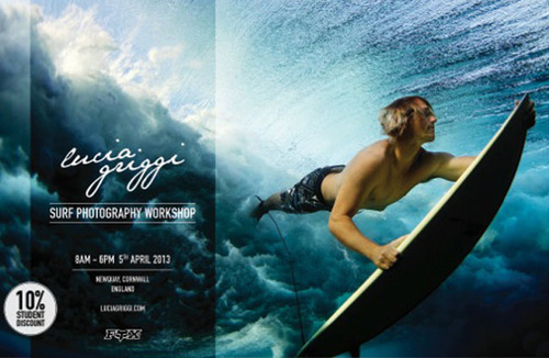 Lucia Griggi’s Surf Photography Workshop – April 5th in Newquay