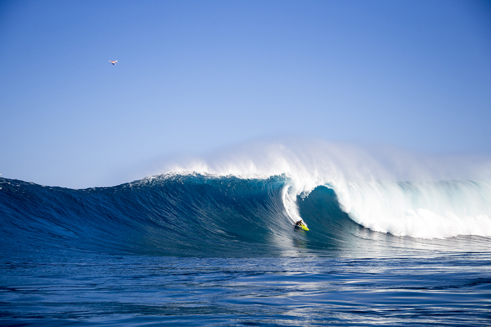 More Aerial Surf Video – Jaws