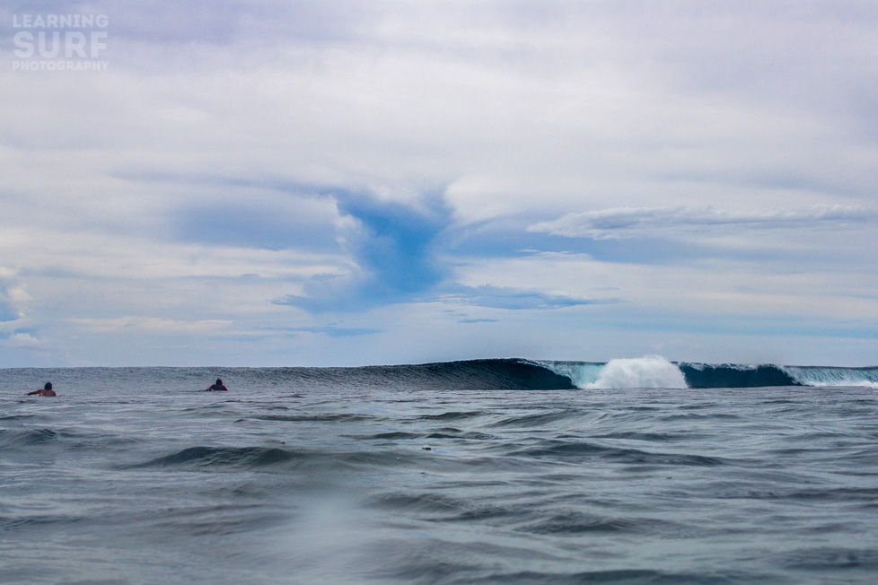 Pasta point in Samoa, notice the big water drop in the bottom left, due to me having issues with my dry port technique