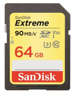 Sandisk Extreme SD card, one of my top 5 gifts for surf photographers