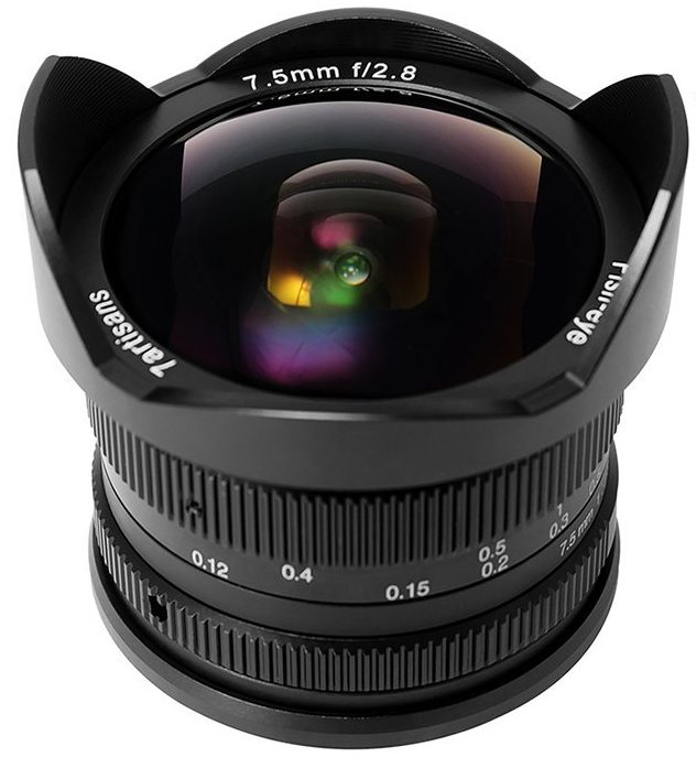 The 7artisans 7.5mm f2.8 fisheye