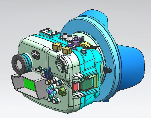 Meikon surf housing for Sony a6000, a6300 and a6500