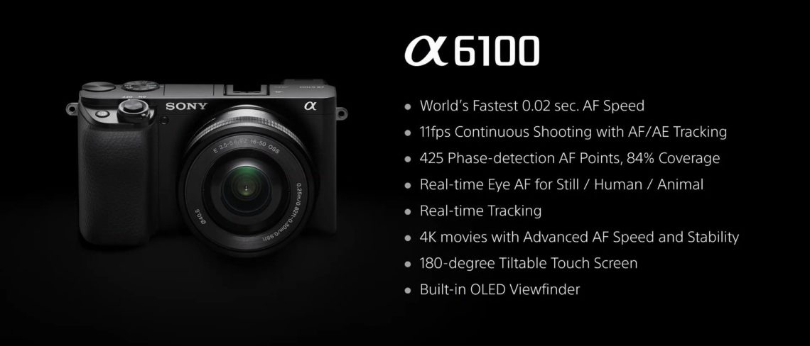 Sony a6100 specifications